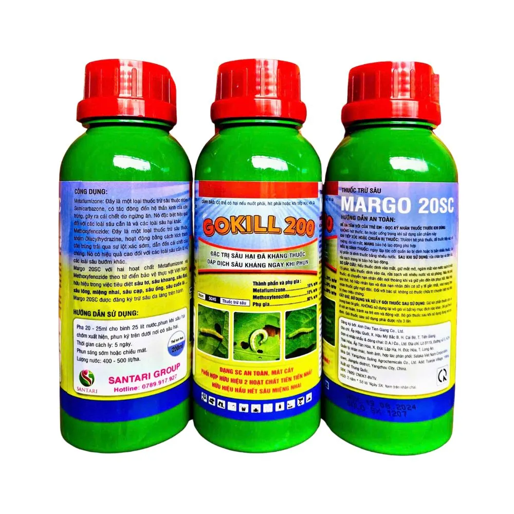 THUỐC TRỪ SÂU MARGO 20SC HIỆU GOKILL 200