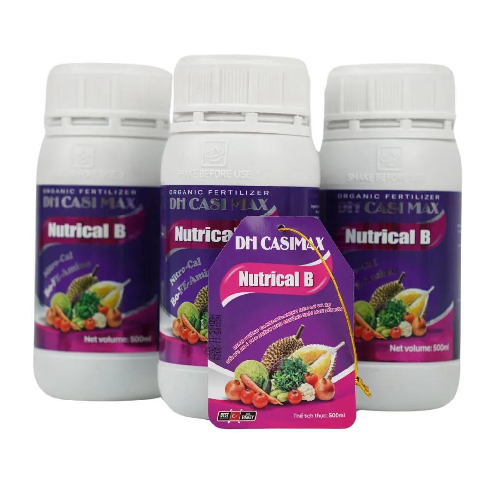 PHÂN BÓN HỮU CƠ DH CASI MAX – NUTRICAL B