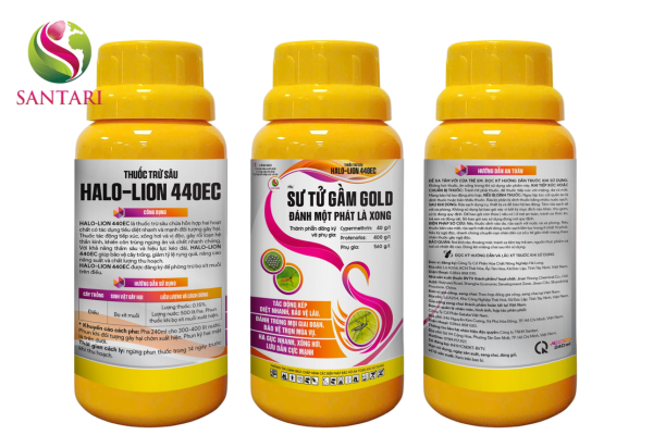 Thông tin Thuốc trừ sâu HALO-LION 440EC Hiệu SƯ TỬ GẦM GOLD