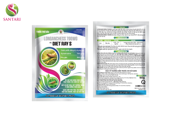 THUỐC TRỪ SÂU LONGANCHESS 700WG HIỆU DIET RAY S