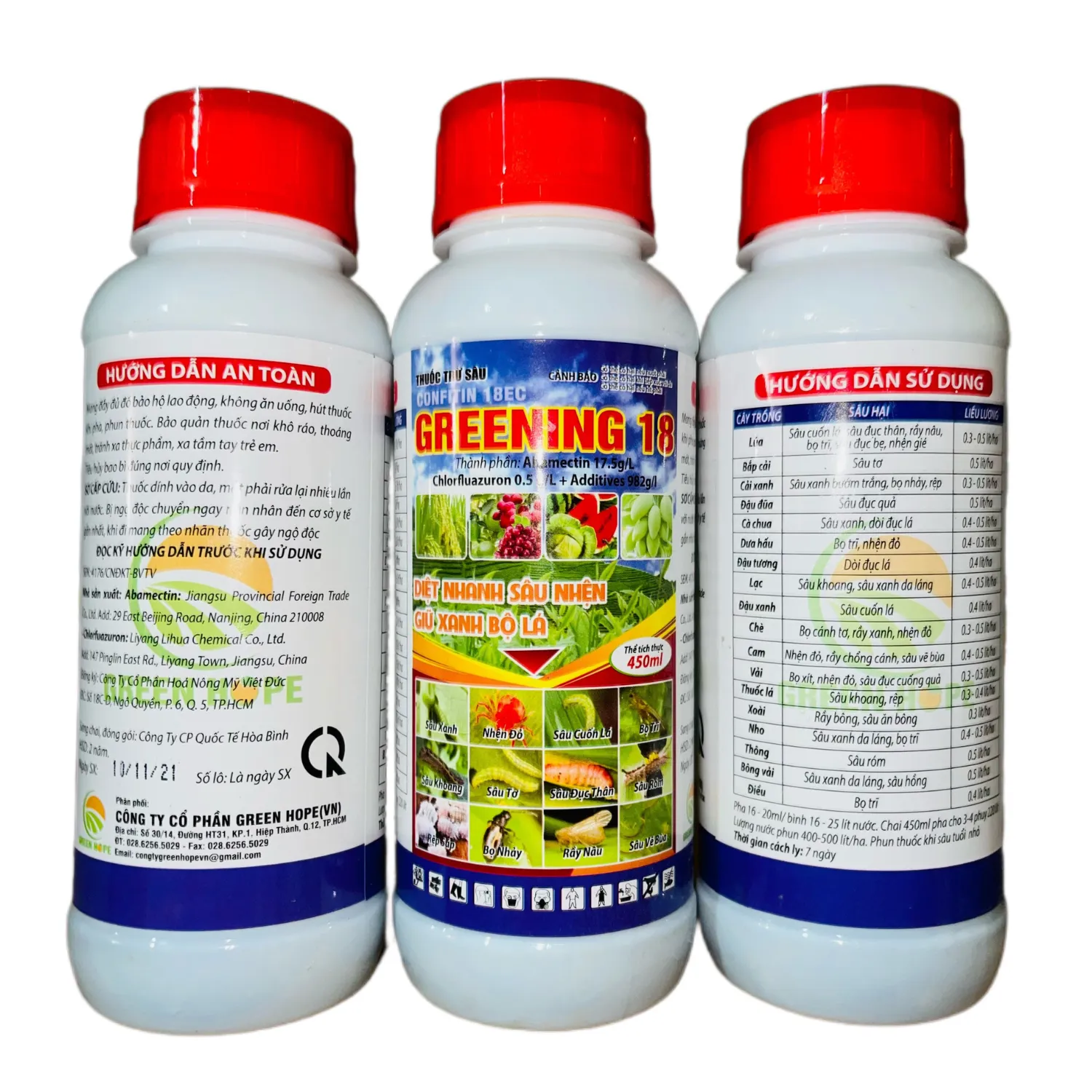 THUỐC TRỪ SÂU GREENING 18EC