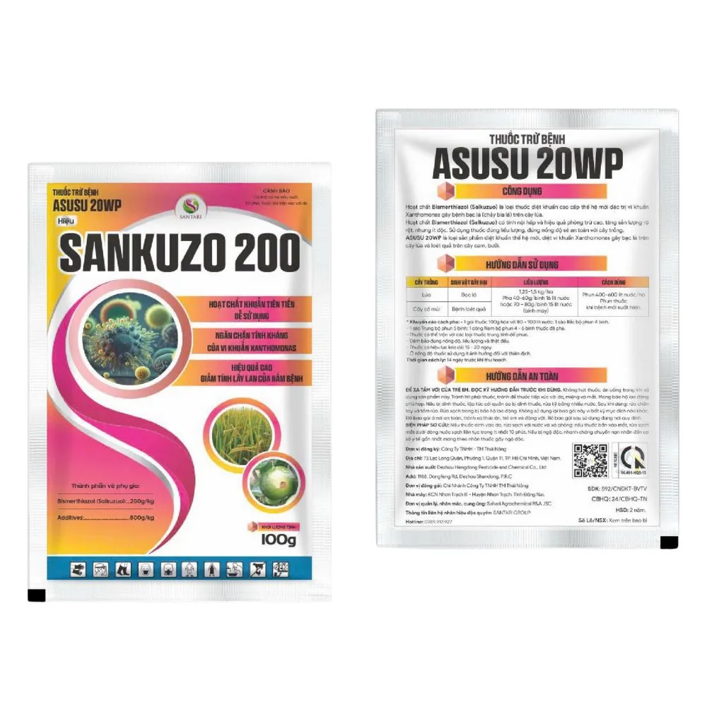 THUỐC TRỪ BỆNH ASUSU 20WP HIỆU SANKUZO 200