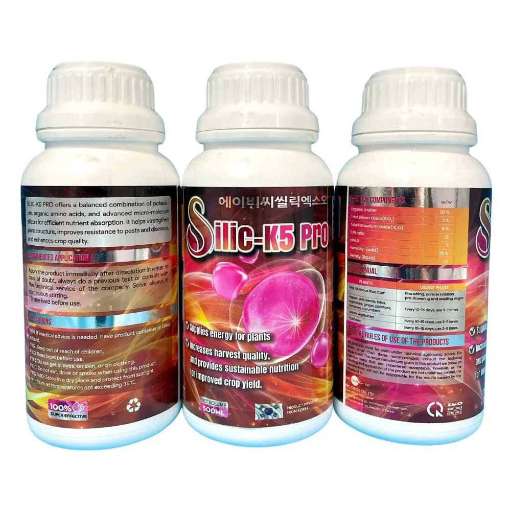 PHÂN BÓN HỮU CƠ DH KASIMO – SILIC-K5 PRO