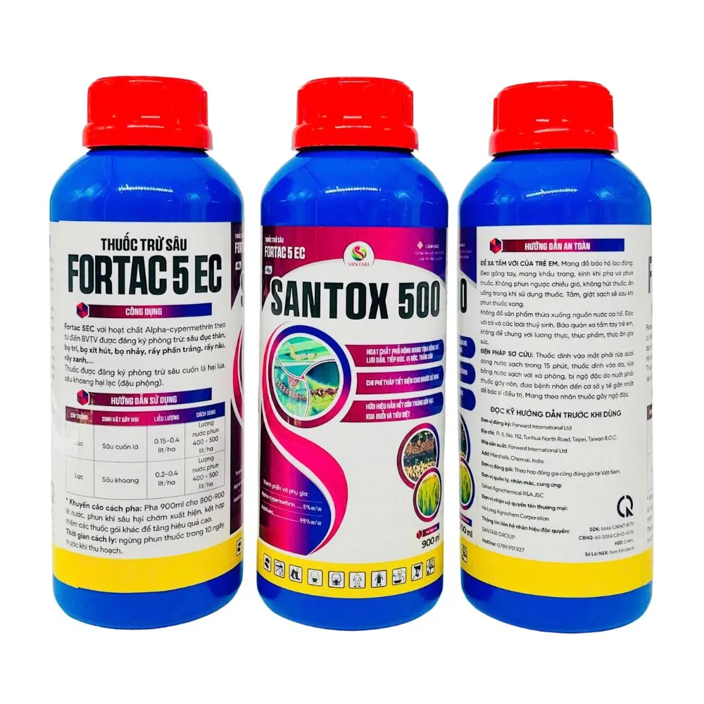 THUỐC TRỪ SÂU FORTAC 5EC HIỆU SANTOX 500