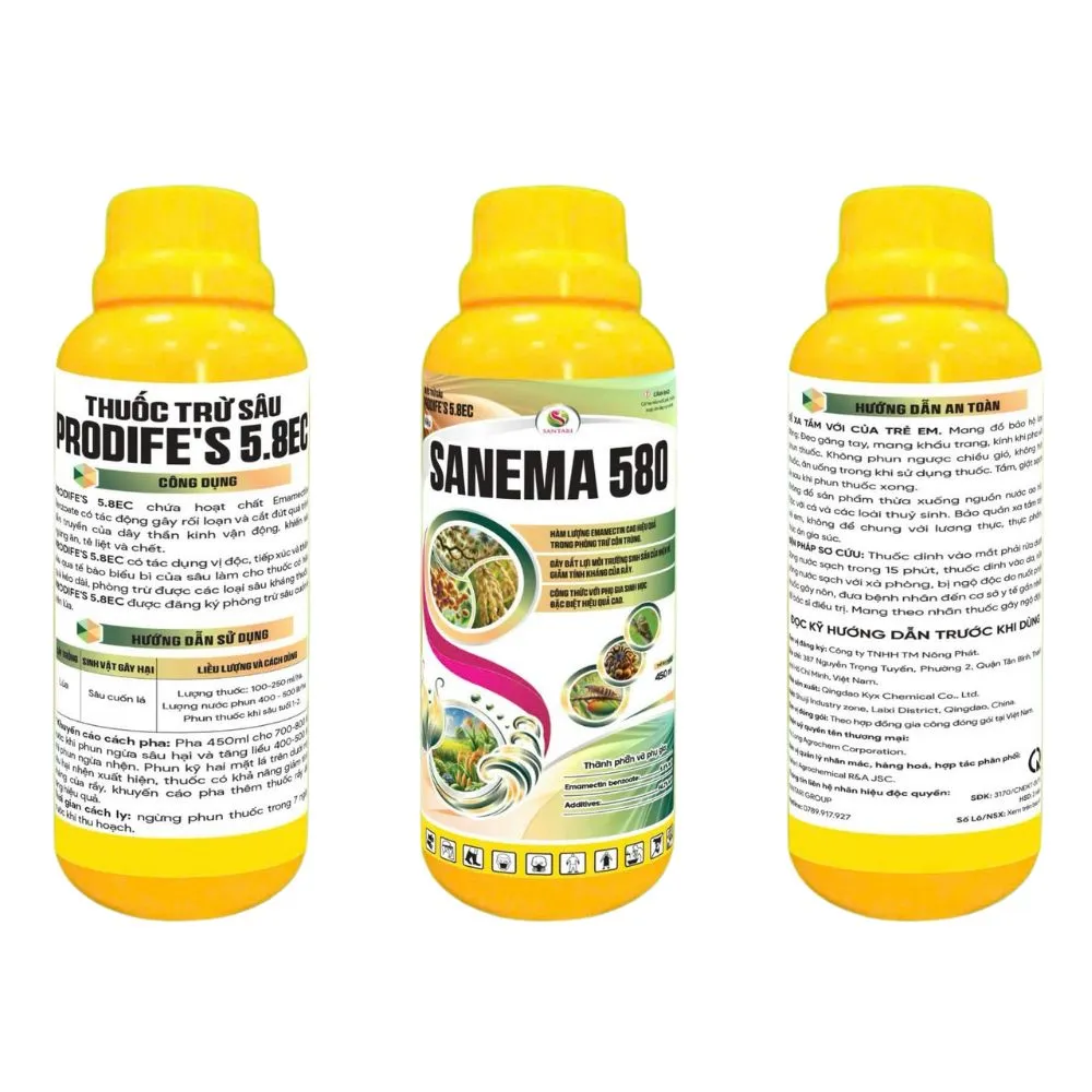 THUỐC TRỪ SÂU PRODIFE’S 5.8EC HIỆU SANEMA 580