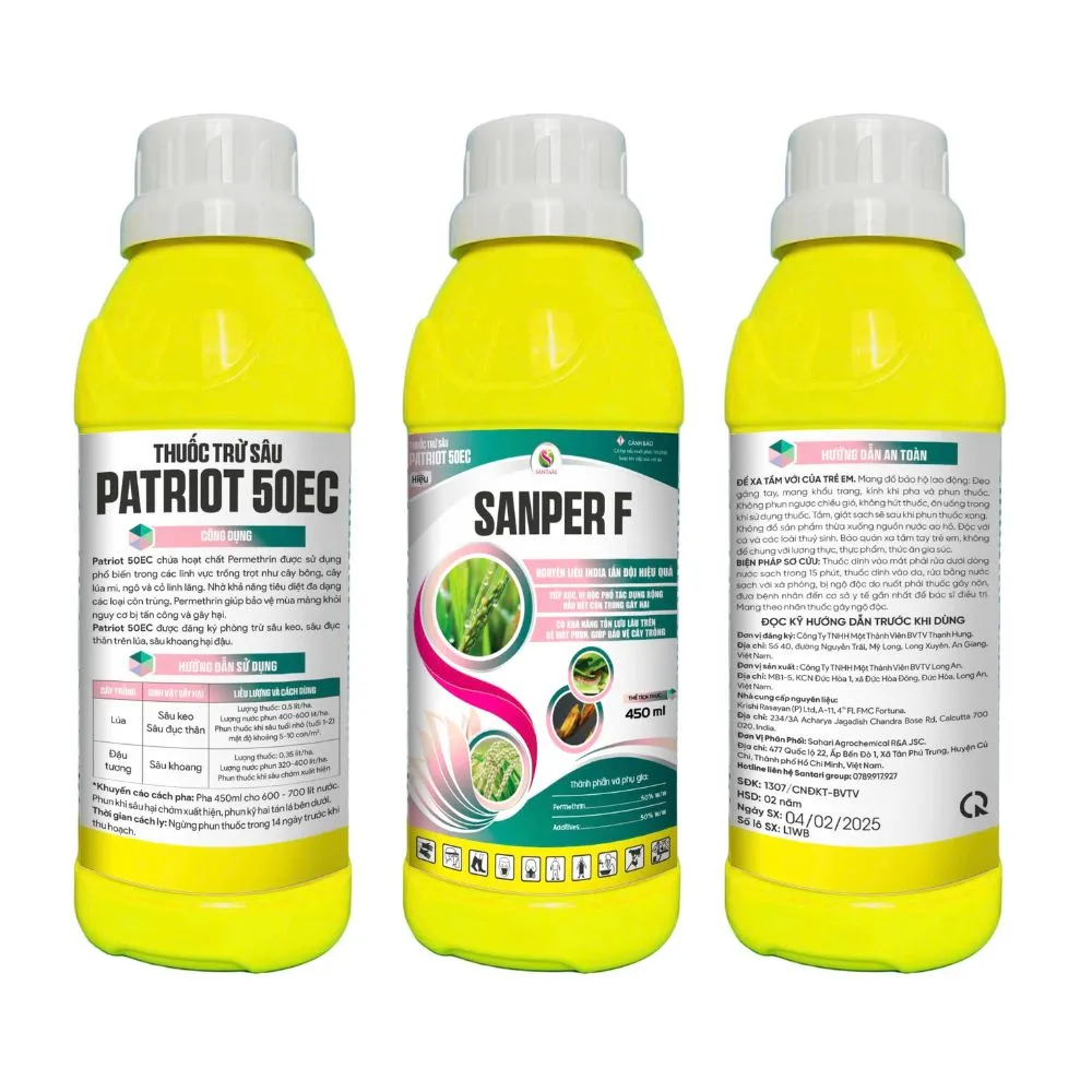 THUỐC TRỪ SÂU PATRIOT 50EC HIỆU SANPER F