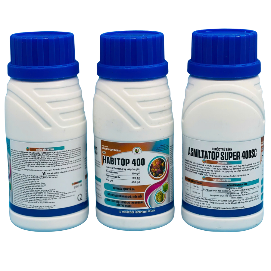 THUỐC TRỪ BỆNH ASMILTATOP SUPER 400SC HIỆU HAPPY SUPER 400