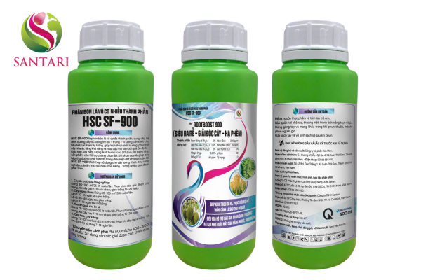 Thông tin Phân bón lá vô cơ nhiều thành phần HSC SF-900 Hiệu Rootboost 900