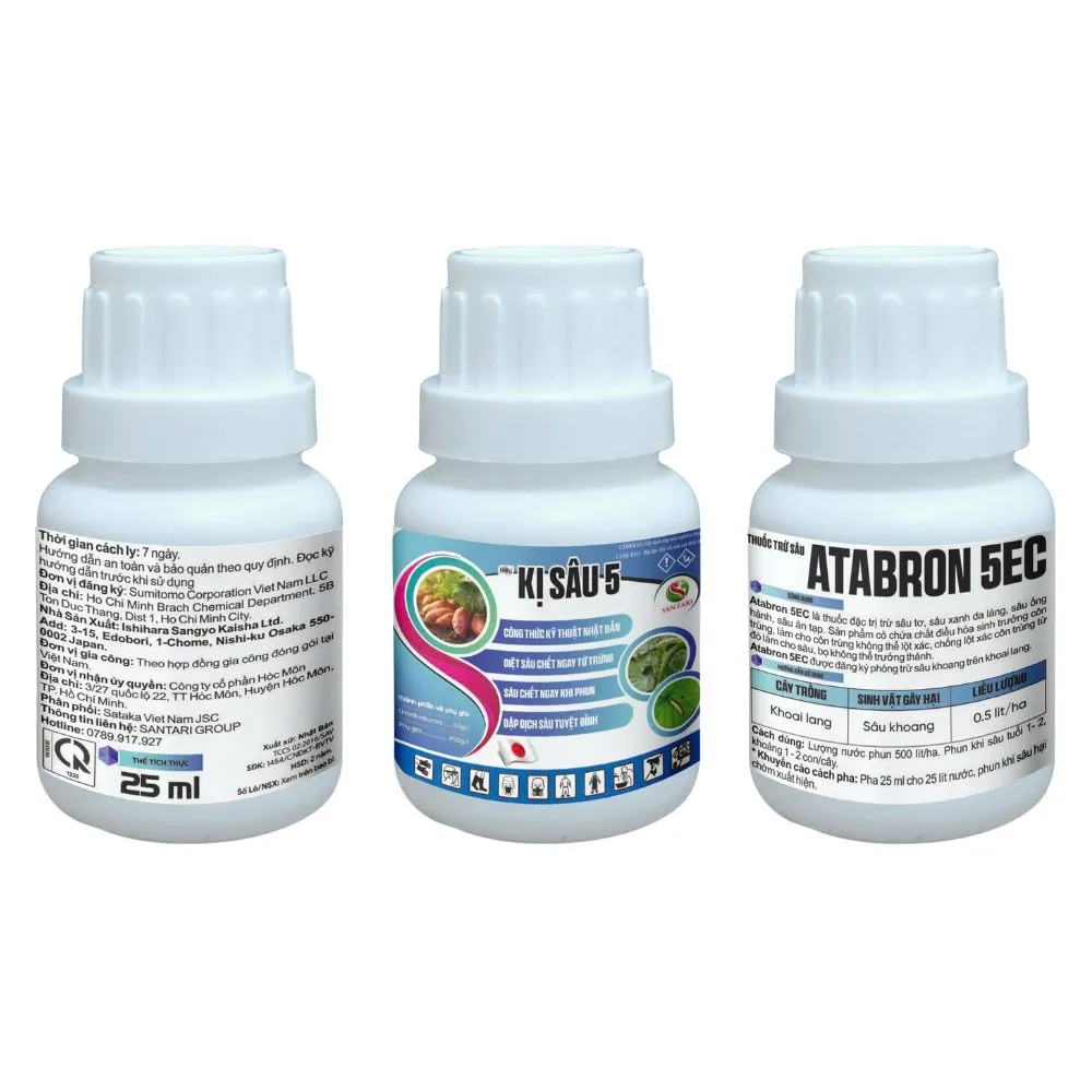 THUỐC TRỪ SÂU ATABRON 5EC HIỆU KỊ SÂU 5